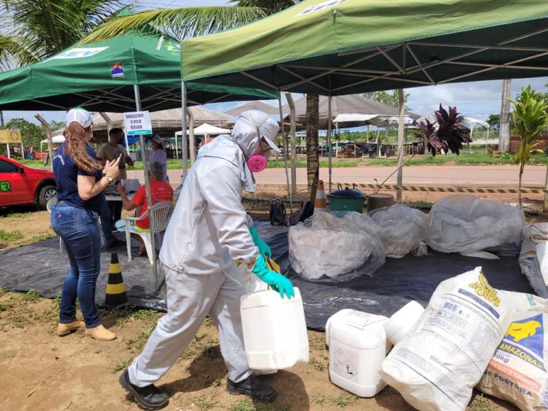 Adaf participa de mobilização pelo Dia Nacional do Campo Limpo no Amazonas