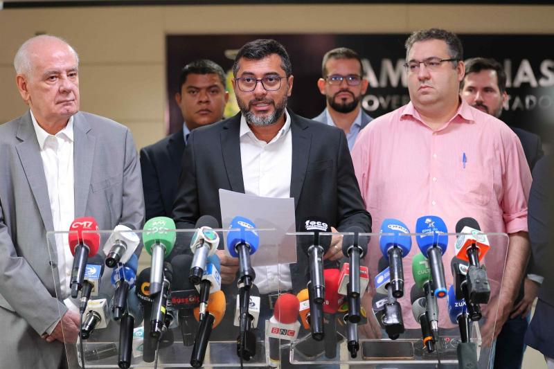 Governador Wilson Lima anuncia medidas para otimizar aplicação dos recursos do Estado diante da previsão de perdas fiscais