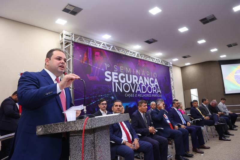 Roberto Cidade ressalta importância do debate sobre Segurança Pública durante ‘1º Seminário de Segurança Inovadora’