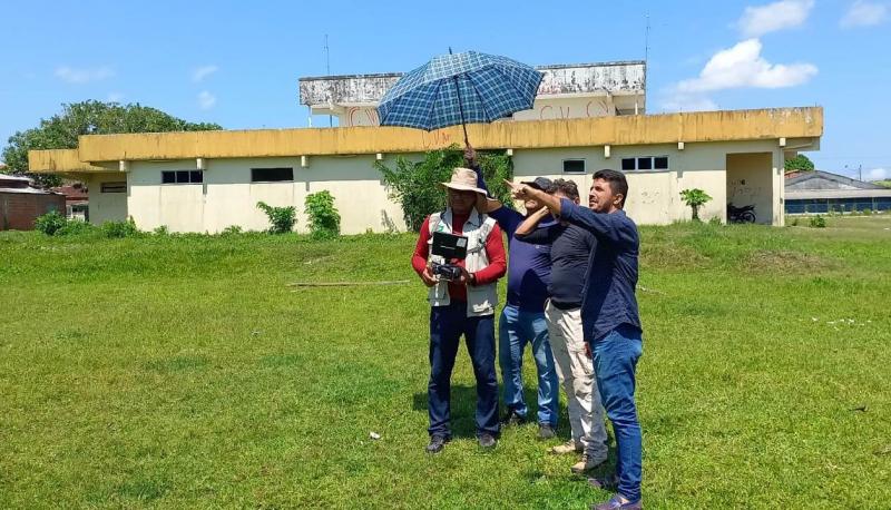 Ministério da Defesa, com apoio da Prefeitura, realiza mapeamento de áreas de inundações para ações imediatas durante as cheias