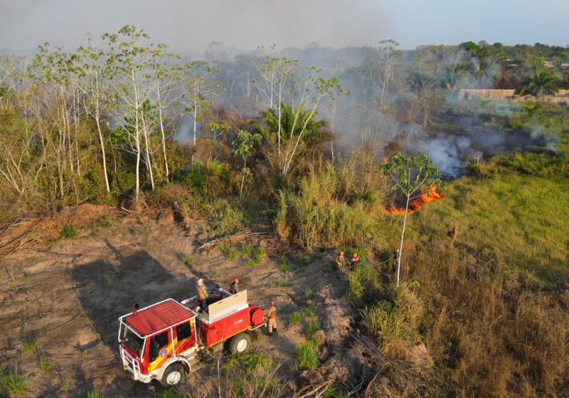 Aceiro 2023: operação realiza troca de fase com balanço de 224 incêndios combatidos no sul do Amazonas