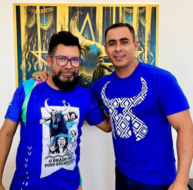 Presidente Rossy Amoedo anuncia retorno do artista Estevão Gomes ao Boi Caprichoso