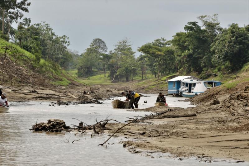 Cresce o número de alunos da rede estadual afetados com a estiagem no Amazonas