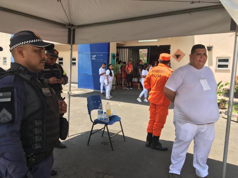   Polícia Militar garante segurança na eleição do Boi Garantido, em Parintins