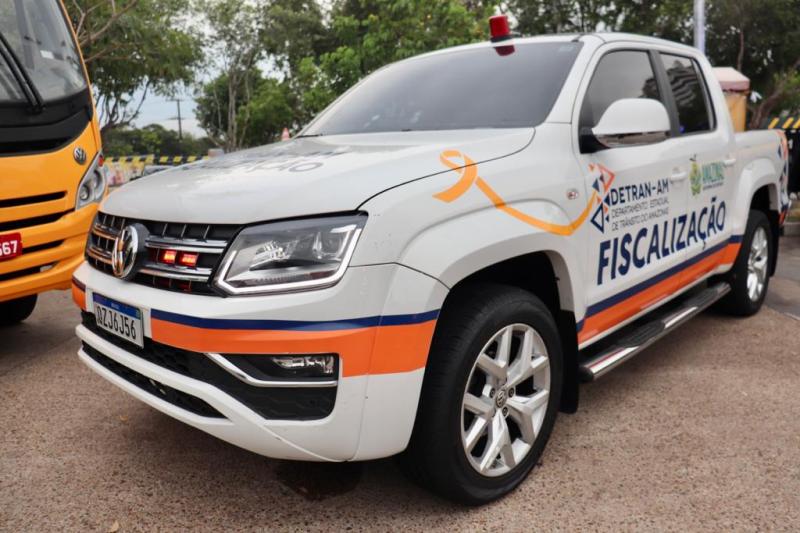 Detran-AM participa de exposição da Polícia Rodoviária Federal na Ponta Negra