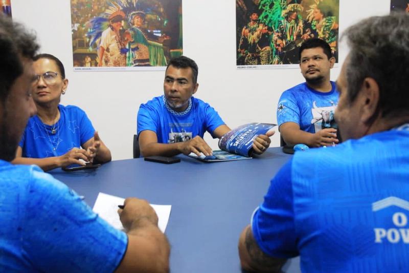 Rossy Amoedo anuncia Roberto Reis como alegorista e conselheiro  de Arte do Caprichoso