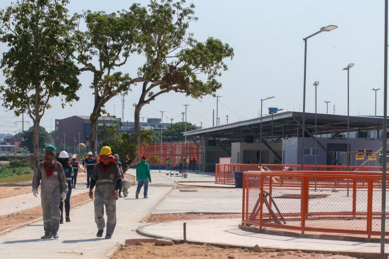Obras do Parque Gigantes da Floresta avançam para proporcionar lazer e entretenimento à população