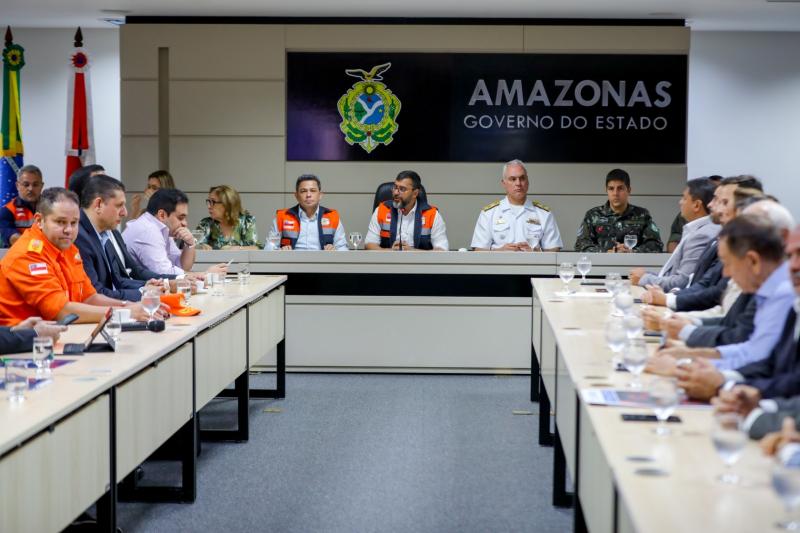 Wilson Lima instala comitê de crise para coordenar ações de enfrentamento da estiagem