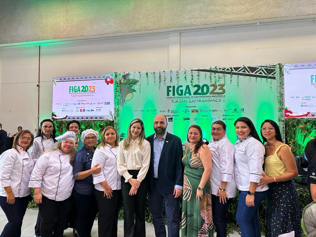 Alunos do Cetam participam da Feira Internacional de Gastronomia 2023