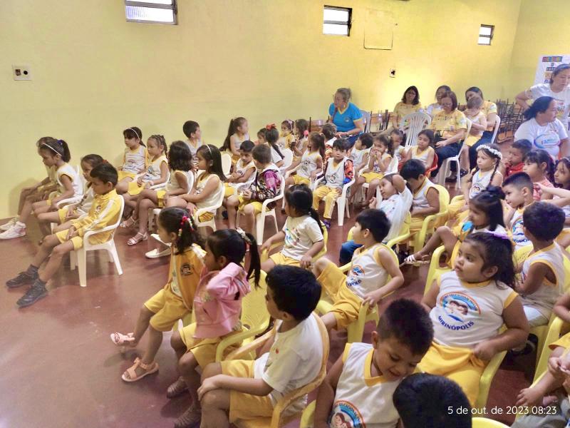 Sedema leva lições de sustentabilidade e meio ambiente para crianças do Mirinópolis