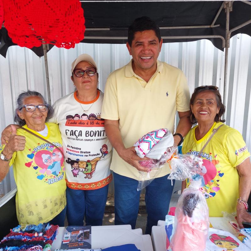 Prefeitura realizou Feirão do Idoso Empreendedor 
