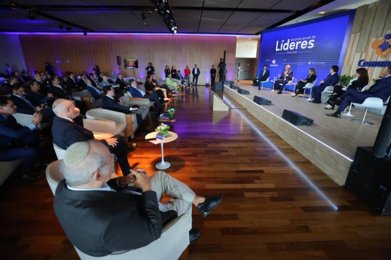 Wilson Lima faz apelo climático em encontro de líderes dos setores público e privado