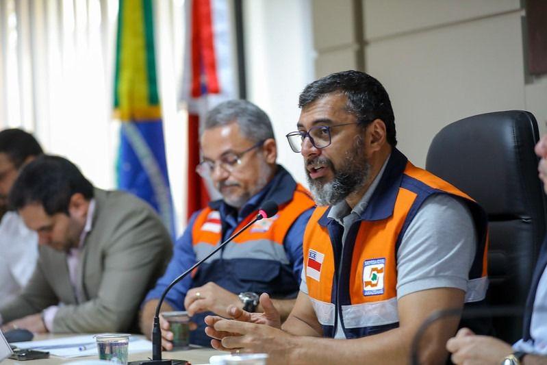 Wilson Lima anuncia Aula em Casa e ajuda humanitária para famílias afetadas pela estiagem
