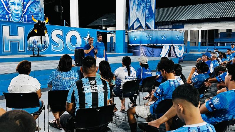 Rossy Amoedo reforça item campeão e apresenta novo diretor da Marujada de Guerra