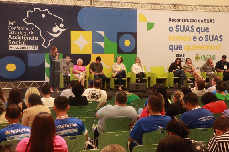 Governo do Amazonas discute avanços e desafios do SUAS na 14ª Conferência Estadual de Assistência Social do Amazonas