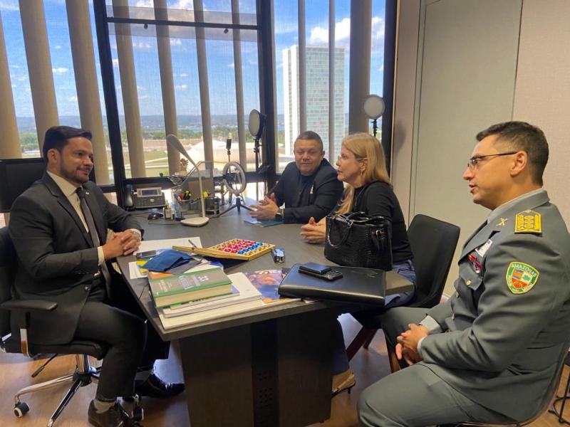 Em Brasília, Forças de Segurança do AM buscam captação de recursos para o sistema de segurança