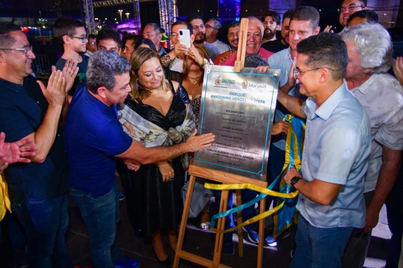 Governo do Amazonas e Prefeitura da cidade entregam Parque Amazonino Mendes, entre as zonas norte e leste