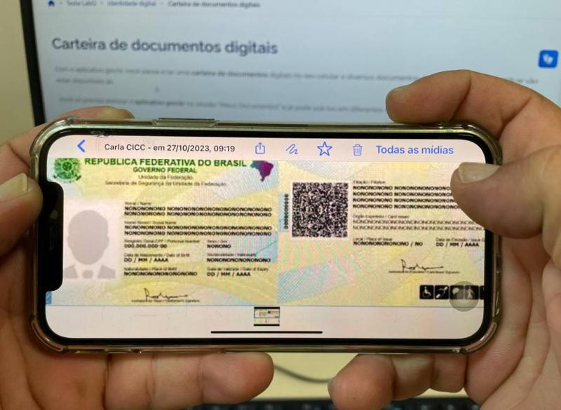 Digital: Cidadãos do Amazonas podem baixar a Carteira de Identidade Nacional por meio do aplicativo Gov.br