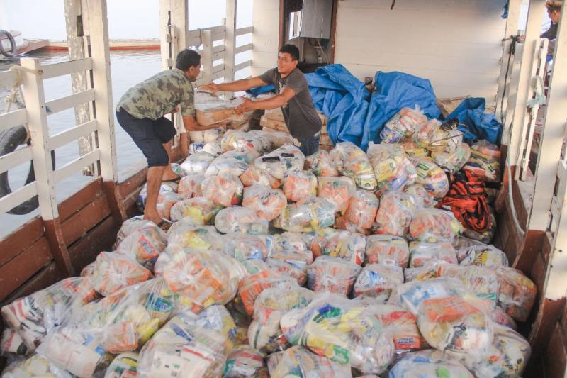 Operação Estiagem: Ajuda humanitária chega às regiões do Uaicurapá, Jacu e Jará