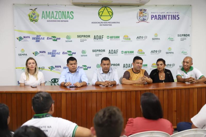 Sistema Sepror participa da abertura da 37ª Exposição Agropecuária de Parintins