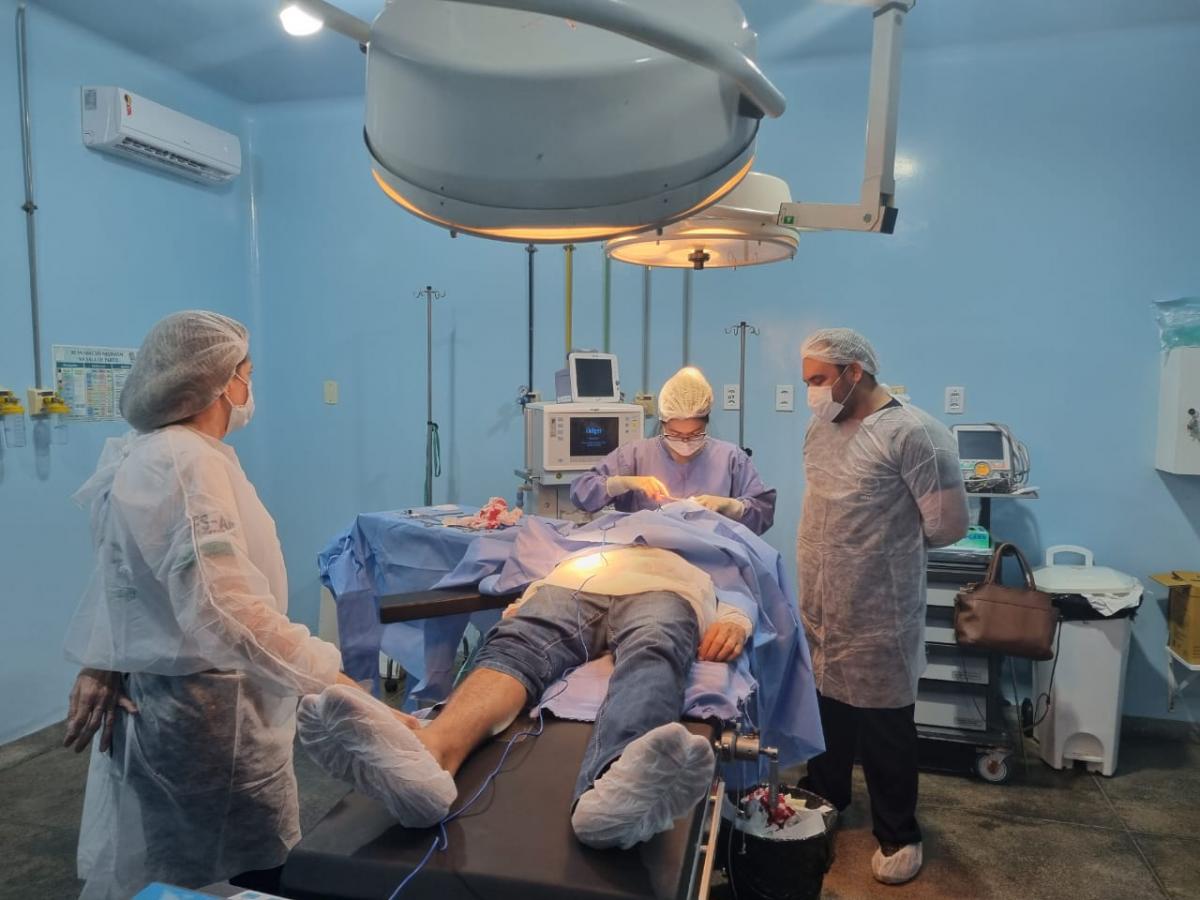 1.100 procedimentos são realizados em ação dermatológica em Parintins