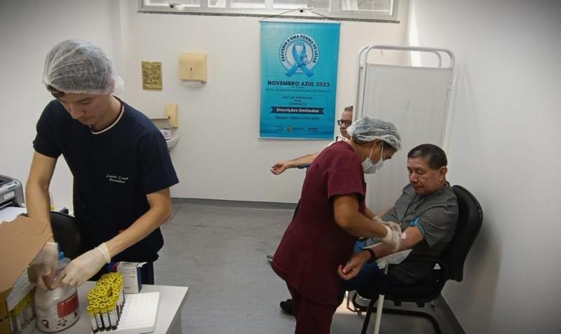 Centro Médico da Assembleia Legislativa do Amazonas dá início aos exames do “Novembro Azul”, nesta sexta-feira (10)