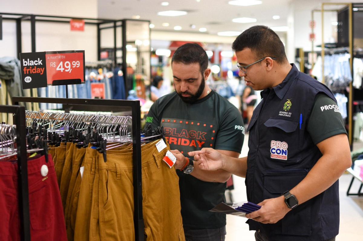 Procon-AM intensifica fiscalização para garantir transparência na Black Friday 
