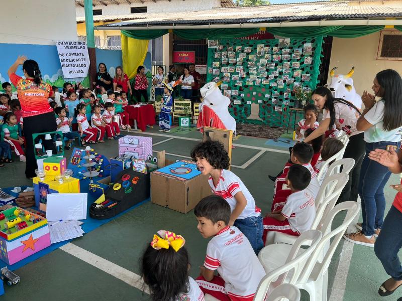Sedema presente no encerramento do Projeto Ambiental Chapeuzinho Vermelho 
