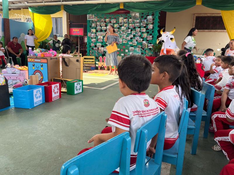Sedema entrega certificado de “Parceiro Ambiental” ao Centro Infantil Chapeuzinho Vermelho