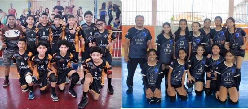 Base do Colégio do Carmo volta a ser potência no voleibol estudantil