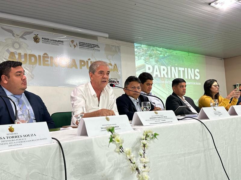 Governo do Amazonas inicia as tratativas com Prefeitura Municipal de Parintins para melhoria da qualidade da água
