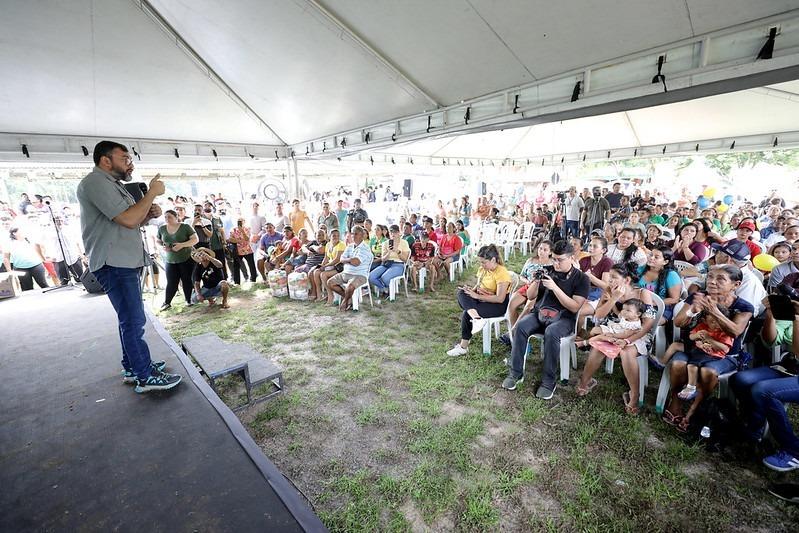 Wilson Lima inaugura mais três ramais e contabiliza 30 quilômetros de obras de pavimentação em Manacapuru neste ano
