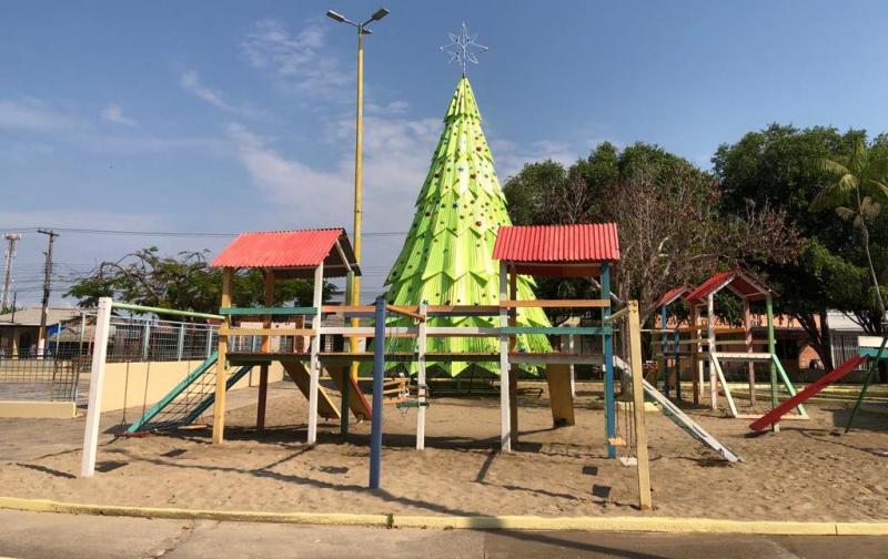 Prefeitura de Parintins prepara chegada do Papai Noel na Cidade da Criança Pichita Cohen