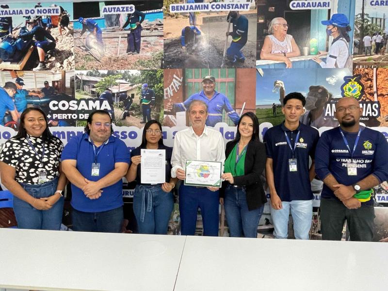 Em 54 anos de história, Cosama recebe pela primeira vez o Selo Verde por ações de Responsabilidade Socioambiental
