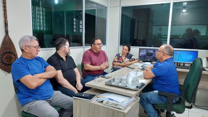 Prefeitura, SAAE e coordenação do ProfÁgua/UEA alinham Termo de Cooperação para melhorar o abastecimento de água de Parintins 