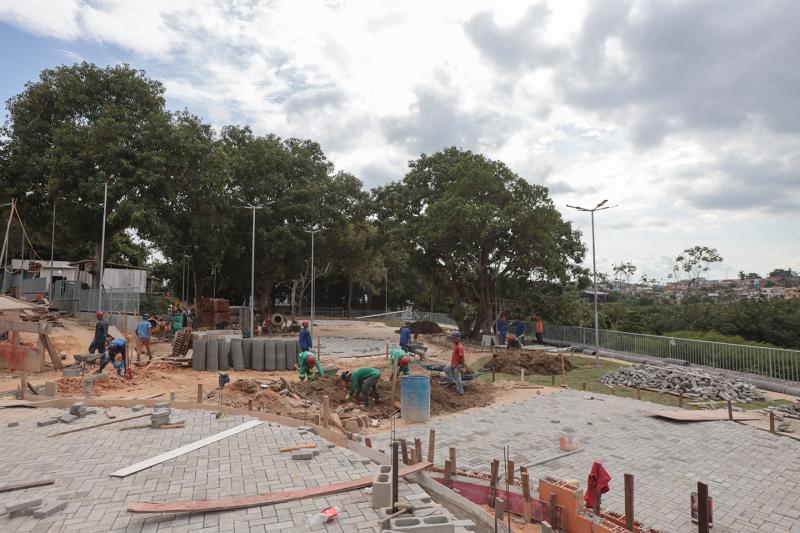 Obra do Espaço de Lazer e Convivência da Aparecida entra em sua fase final