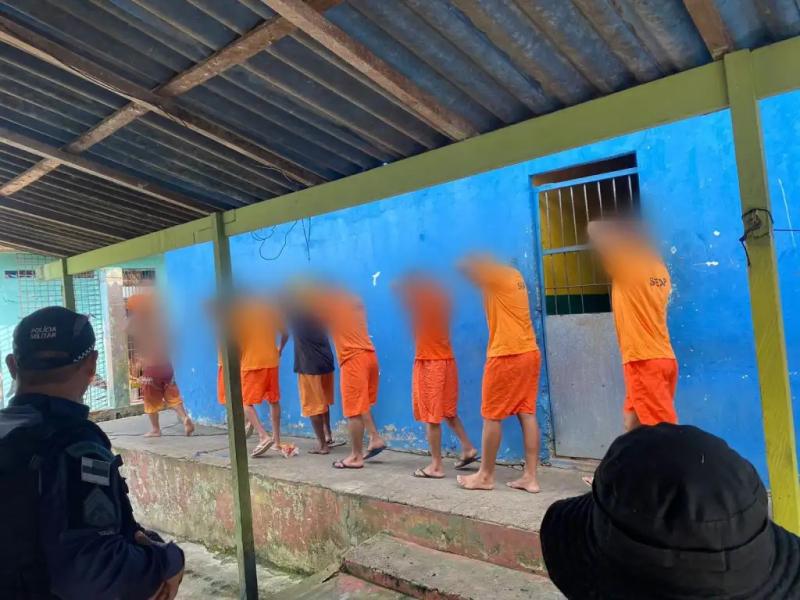 Em Maués, Polícia Militar desmobiliza princípio de rebelião na unidade prisional