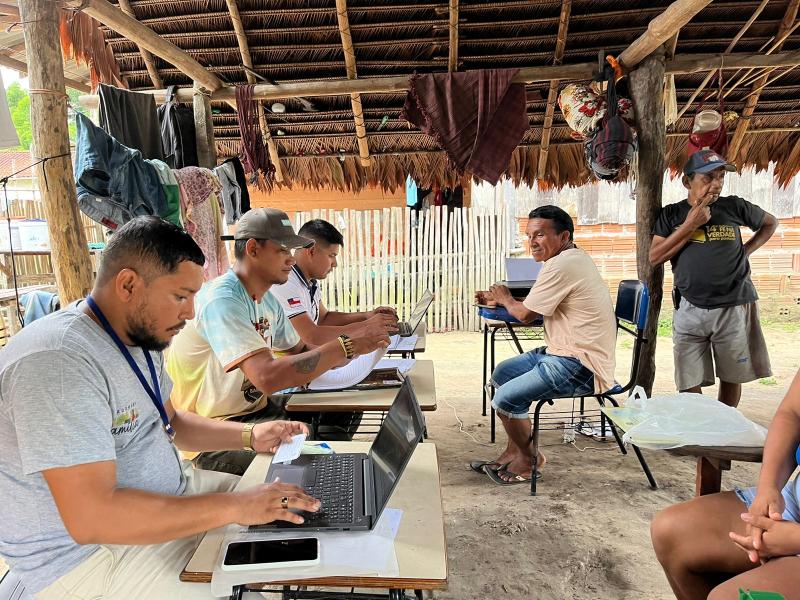 Em Barreirinha, Idam espera cadastrar cerca de 50 produtores da etnia Sateré-Mawé no PAA Indígena