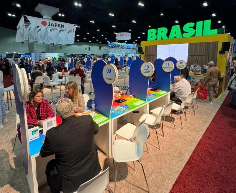 Amazonas marca presença na feira Travel e Adventure, em Los Angeles (EUA)
