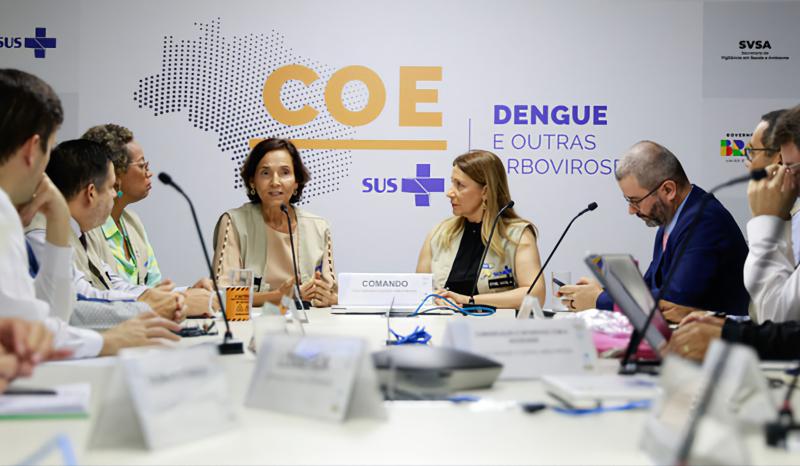 Ministério da Saúde amplia para R$ 1,5 bilhão os recursos para emergências, como enfrentamento da dengue