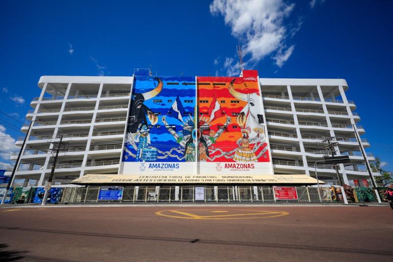 Governo do Estado lança concurso para novo mural da fachada do Bumbódromo de Parintins 