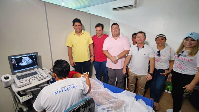 Vila Amazônia recebe equipamentos de ultrassom, eletrocardiograma e atendimento com especialistas