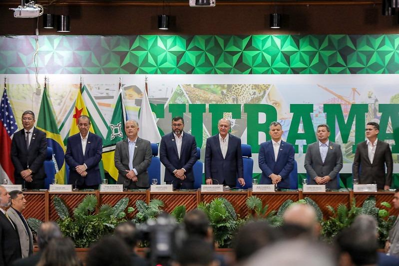 Em reunião do CAS presidida por Alckmin, Wilson Lima destaca importância econômica e social da BR-319