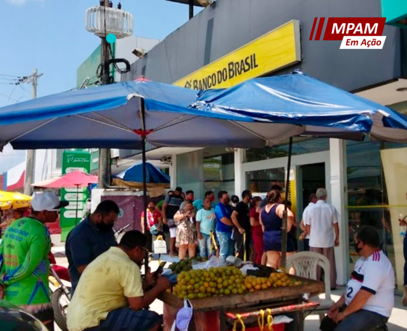 MPAM move ação contra Banco do Brasil por violar Lei Estadual da Fila