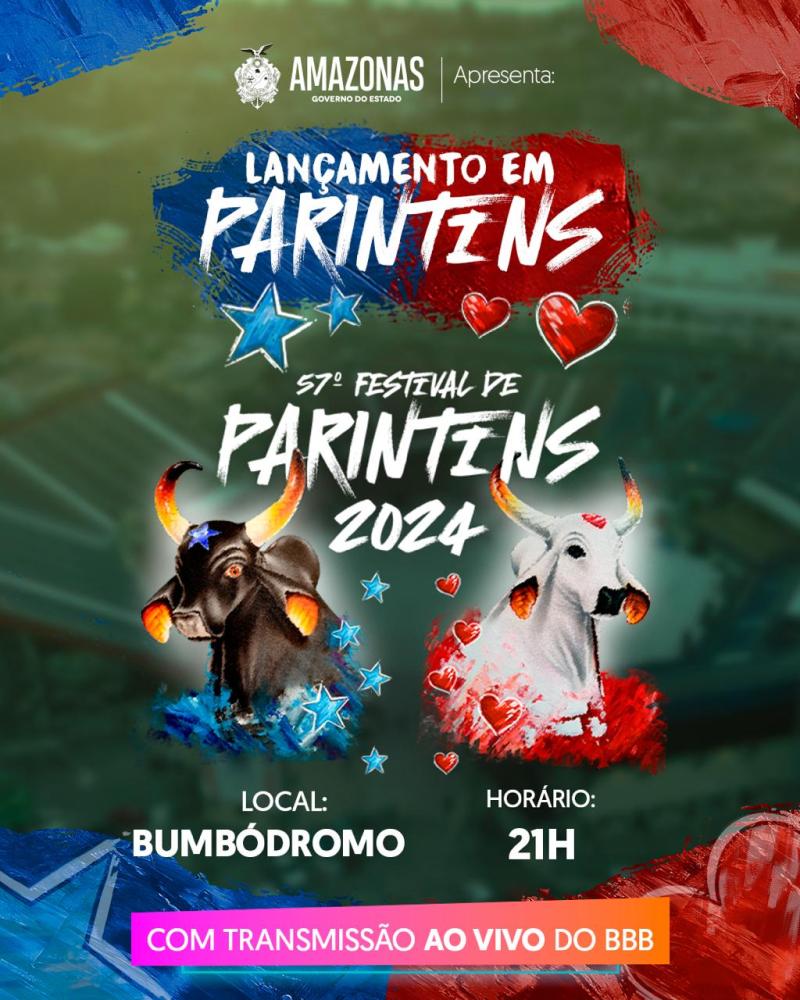 Governo do Amazonas abre a temporada do 57º Festival de Parintins nesta sexta-feira