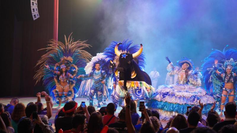 Boi Caprichoso é o mais querido do povão no Sul do Brasil