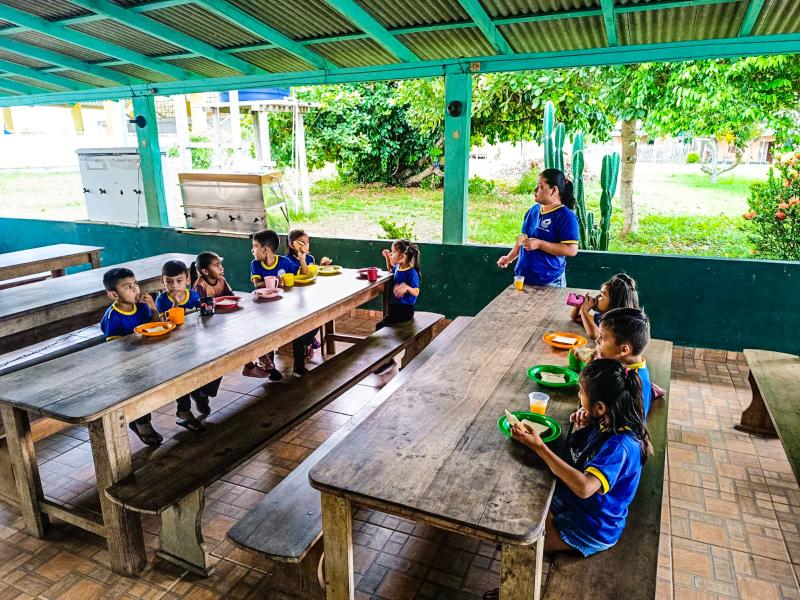 Semed realiza vistoria para garantir qualidade da merenda escolar na zona rural