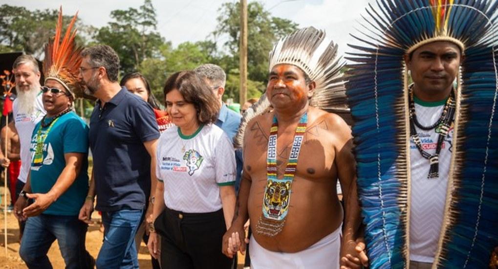 Ministério da Saúde inicia plano para vacinar 130 mil indígenas