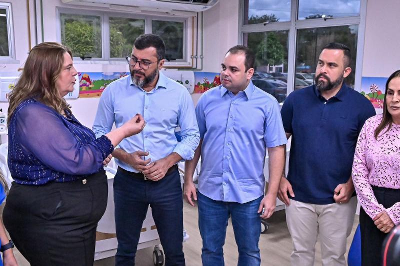 Roberto Cidade participa da entrega de novos leitos no Hospital da Criança na zona Oeste