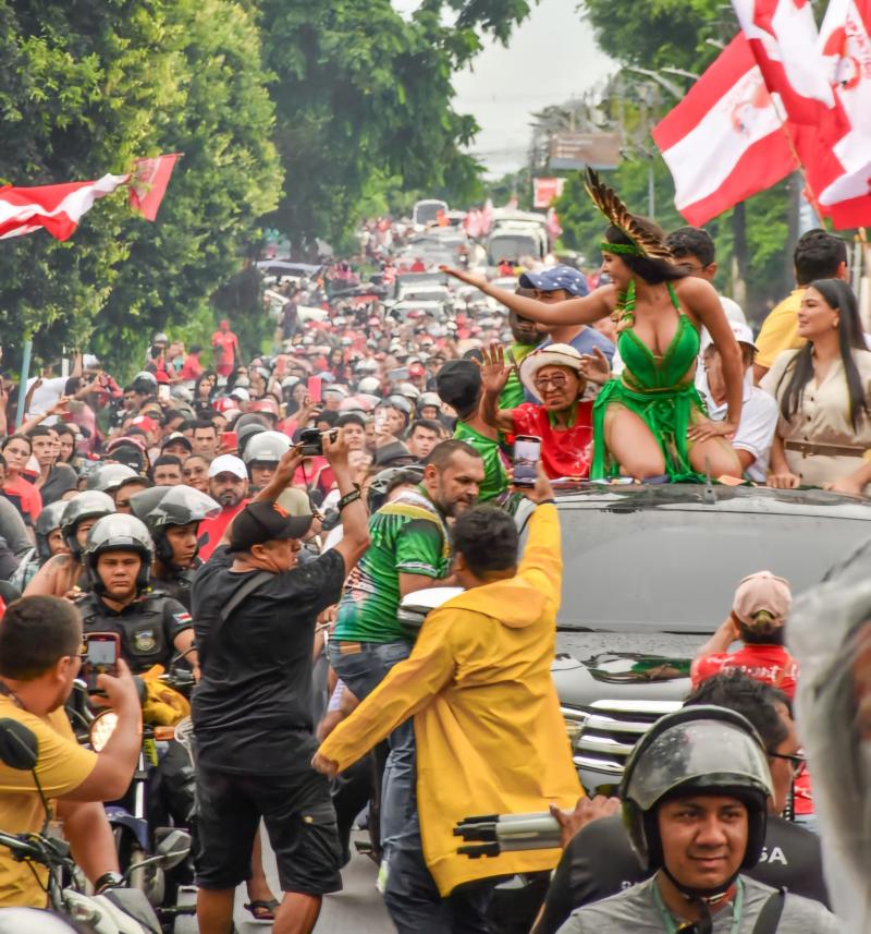 Parintinenses recebem Isabelle Nogueira com mais festa e homenagens